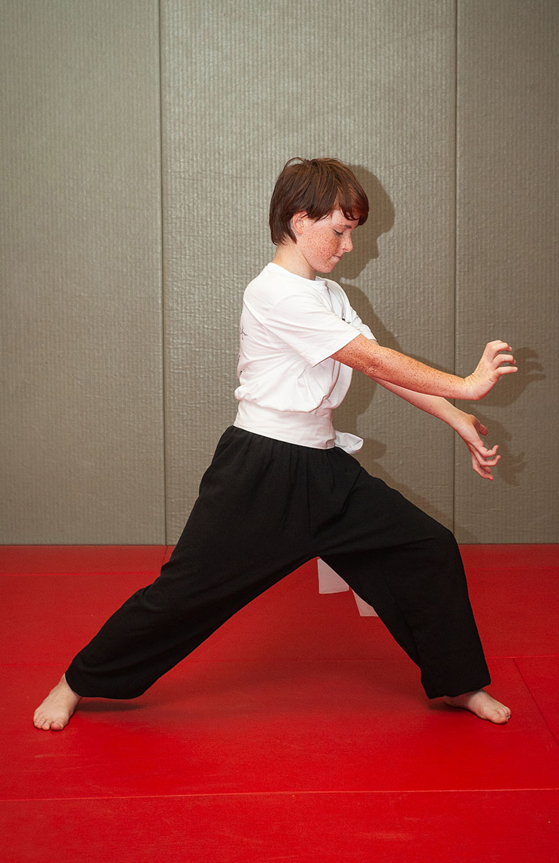 Kung fu lunel technique de paume